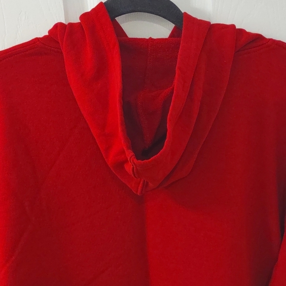 NWOT MyPillow Hoodie MySleepwear in Ruby Red Size M - Picture 8 of 8